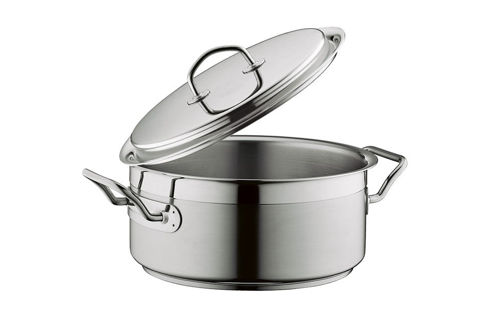 18/10 Stainless Steel 3qt Covered Casserole Stock Pot - China