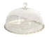 Volute - Cake Plate with Glass Dome