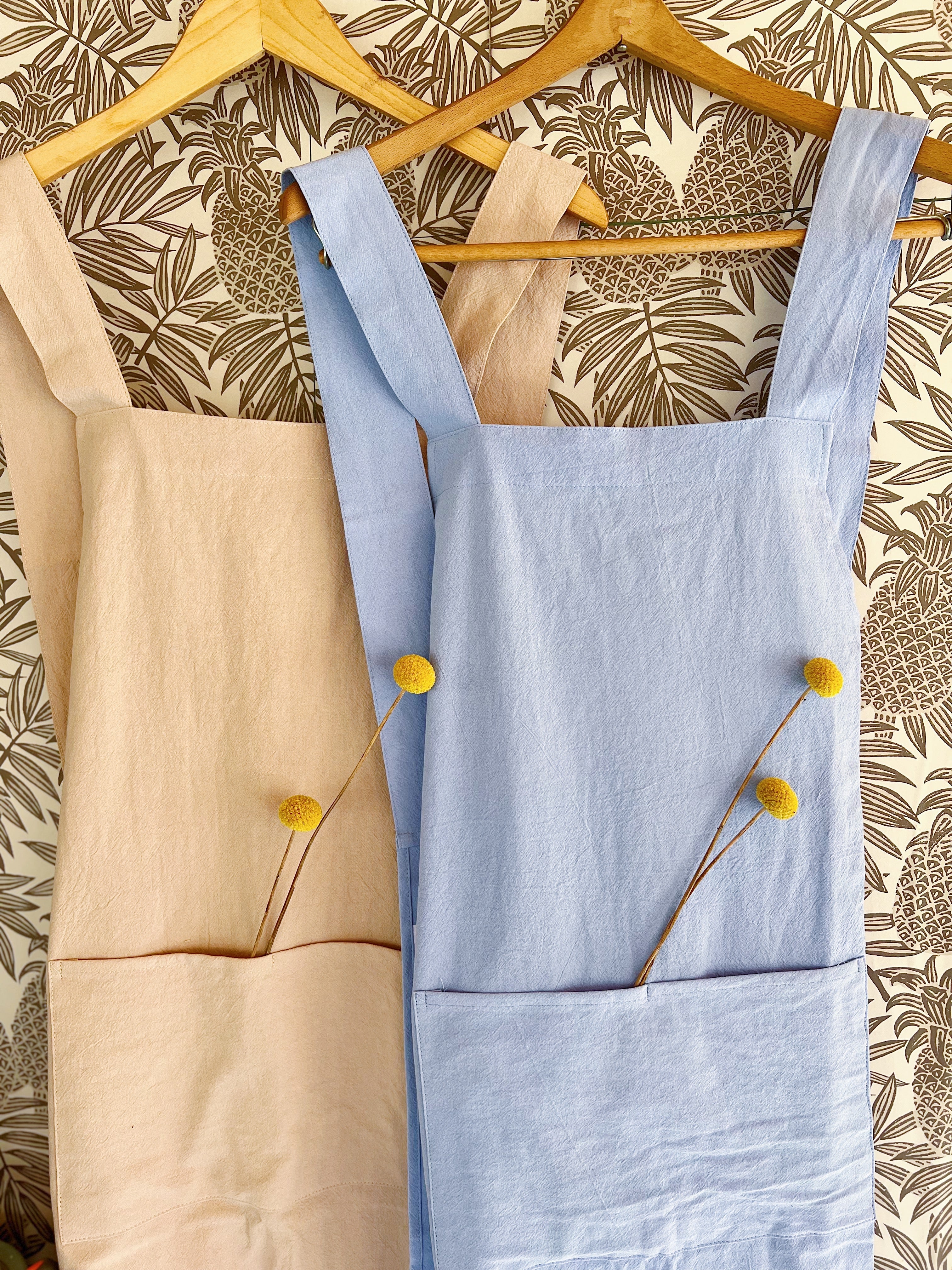 Cross-back Apron (Multiple Colours)