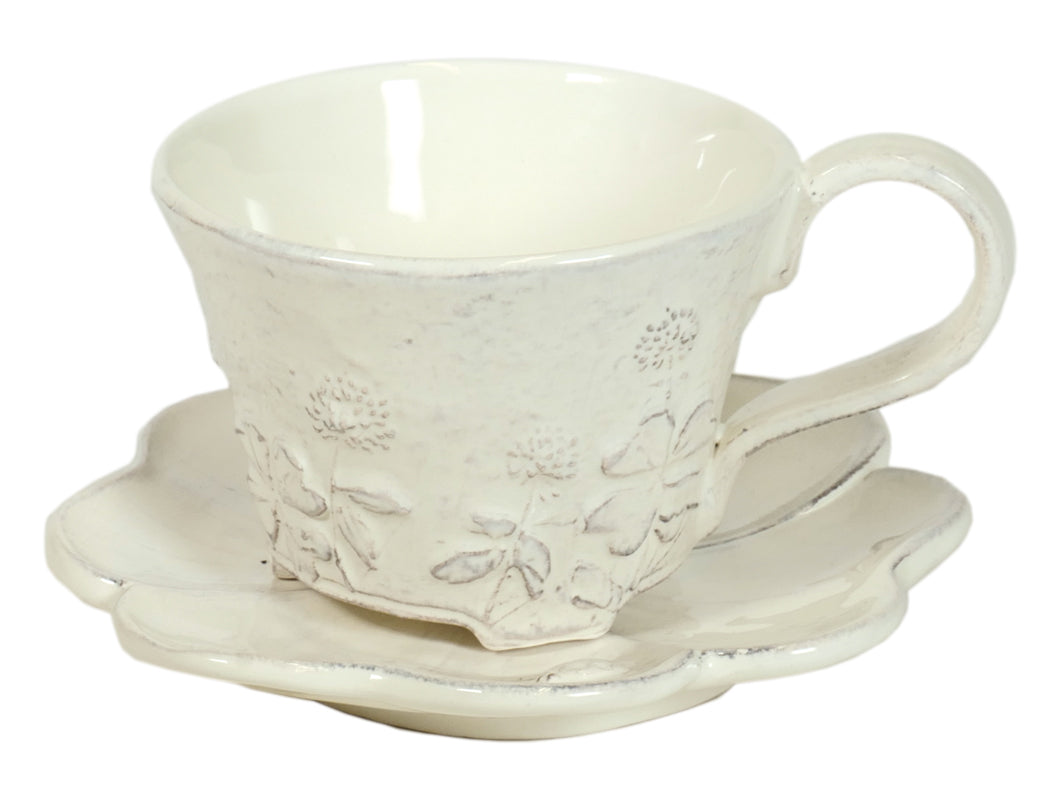 Prato - Bianco Tea Cup+Saucer