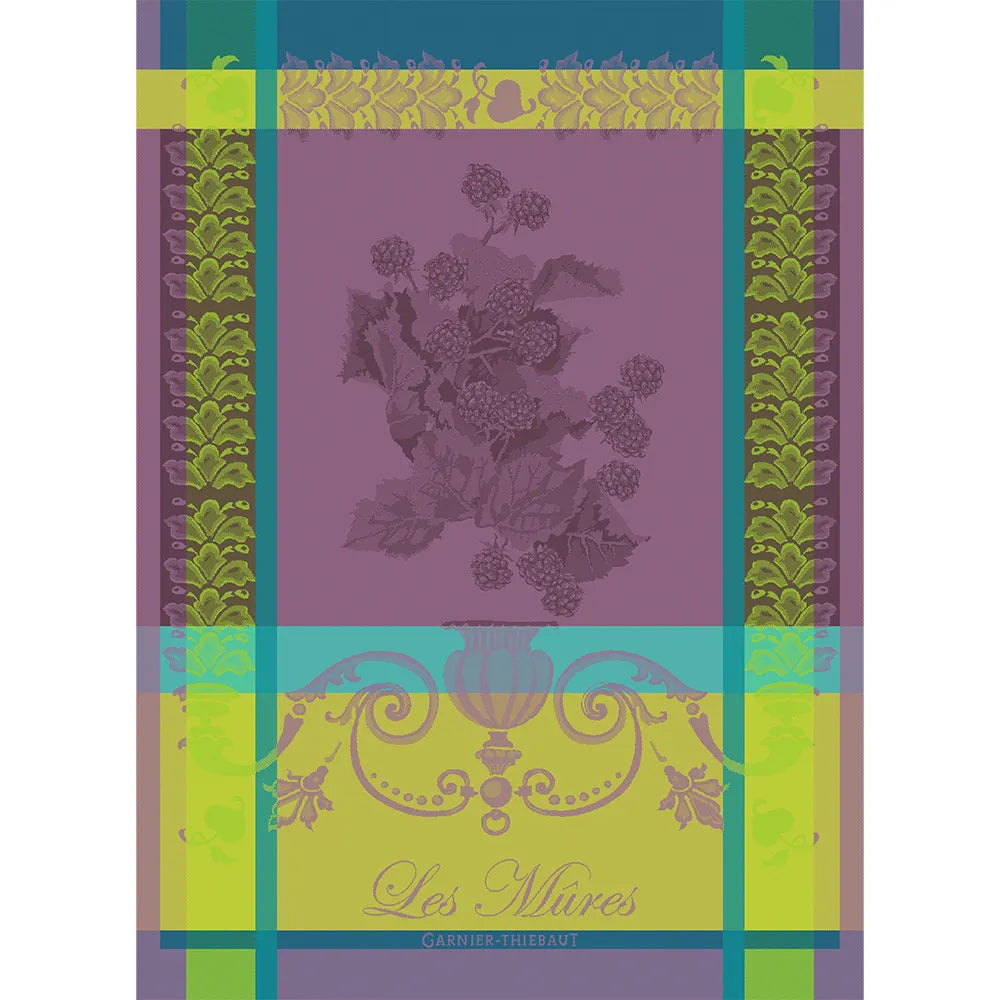 Garnier Thiebaut "Les Mures" Jacquard Kitchen Towel