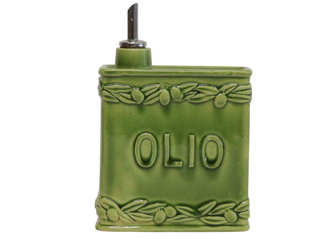 Osteria - Rectangular Ceramic Oil Tin