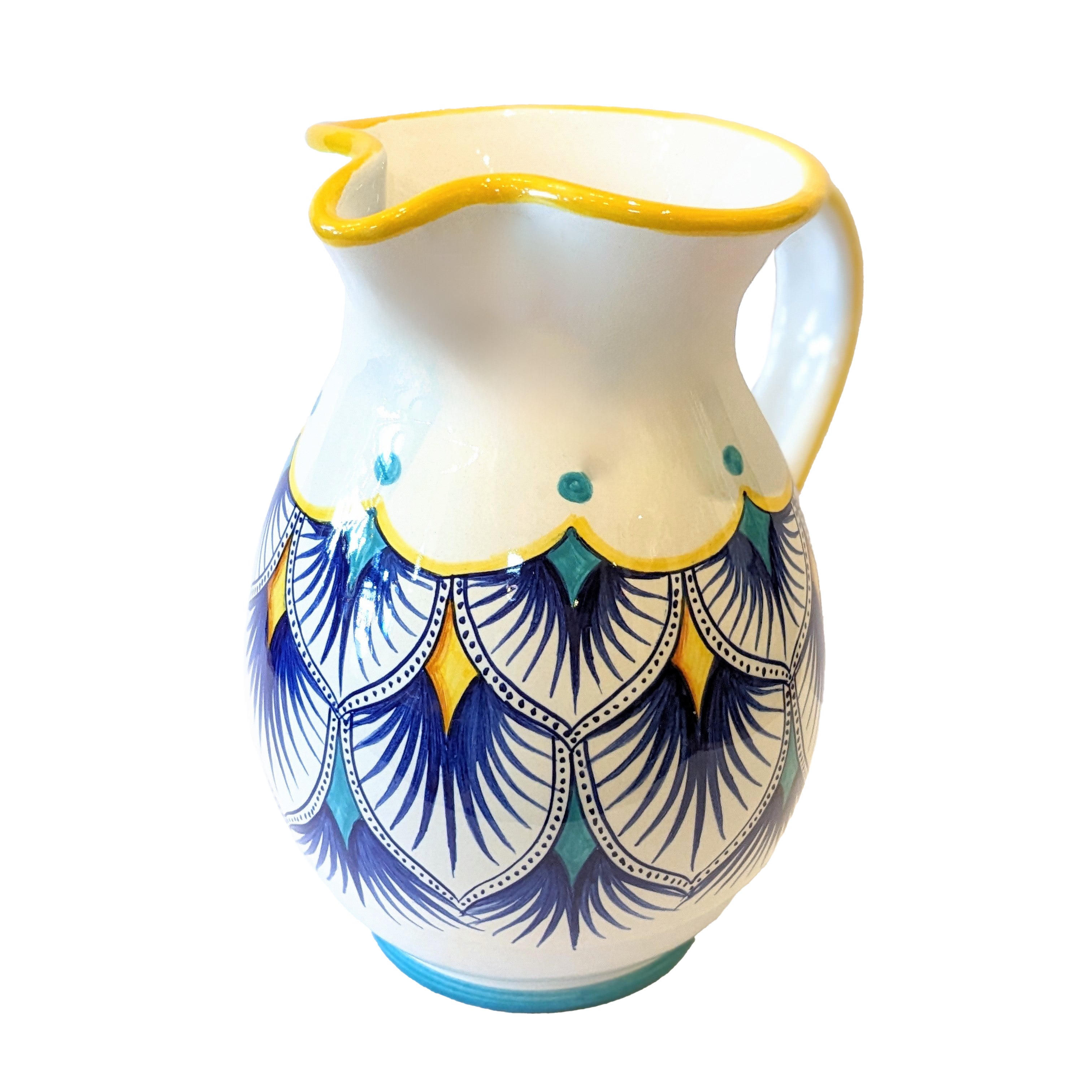 Gialletti & Pimpinelli Peacock 1L Pitcher