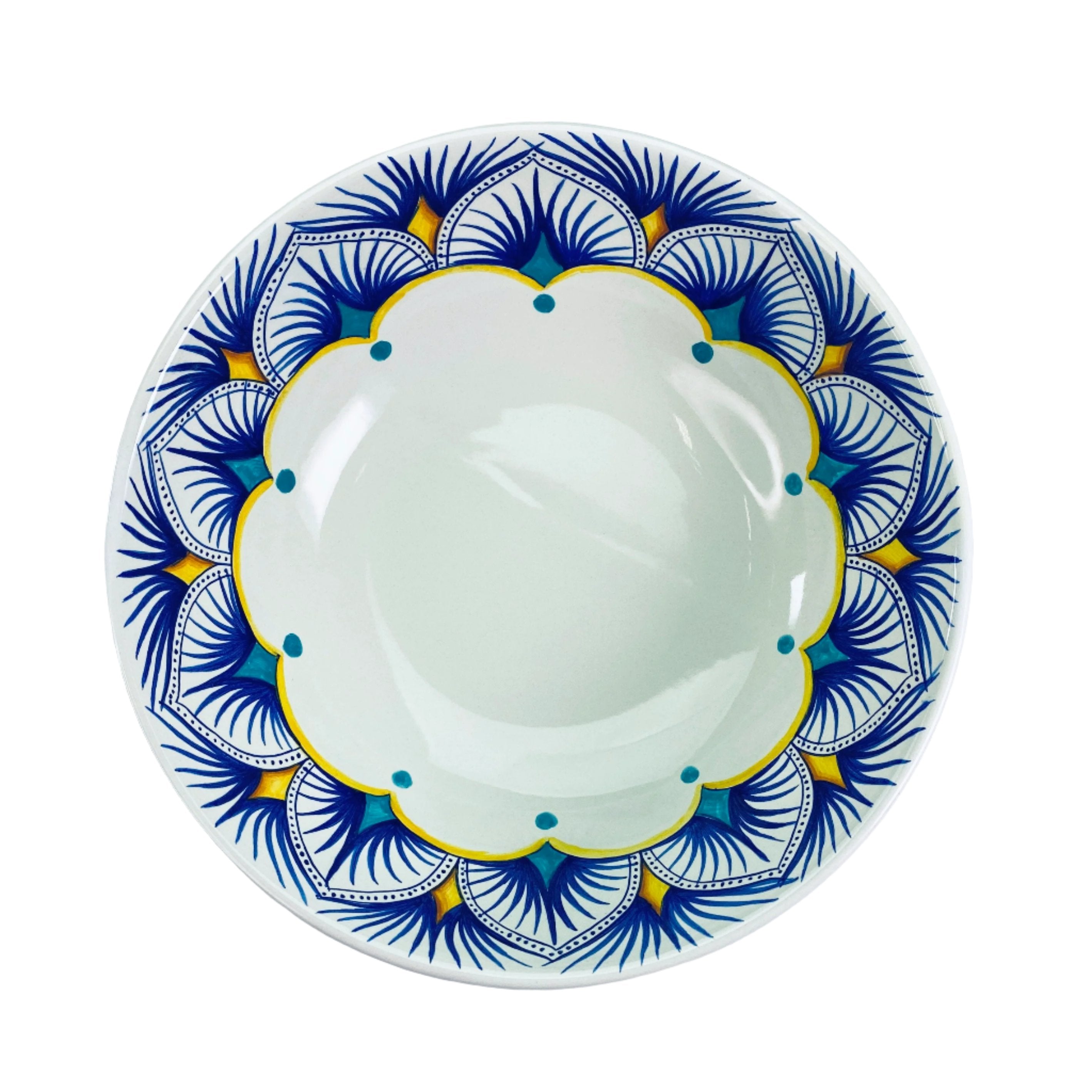 Gialletti & Pimpinelli Peacock Cereal Bowl