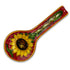 Borgioli - Sunflower on Red Spoon Rest