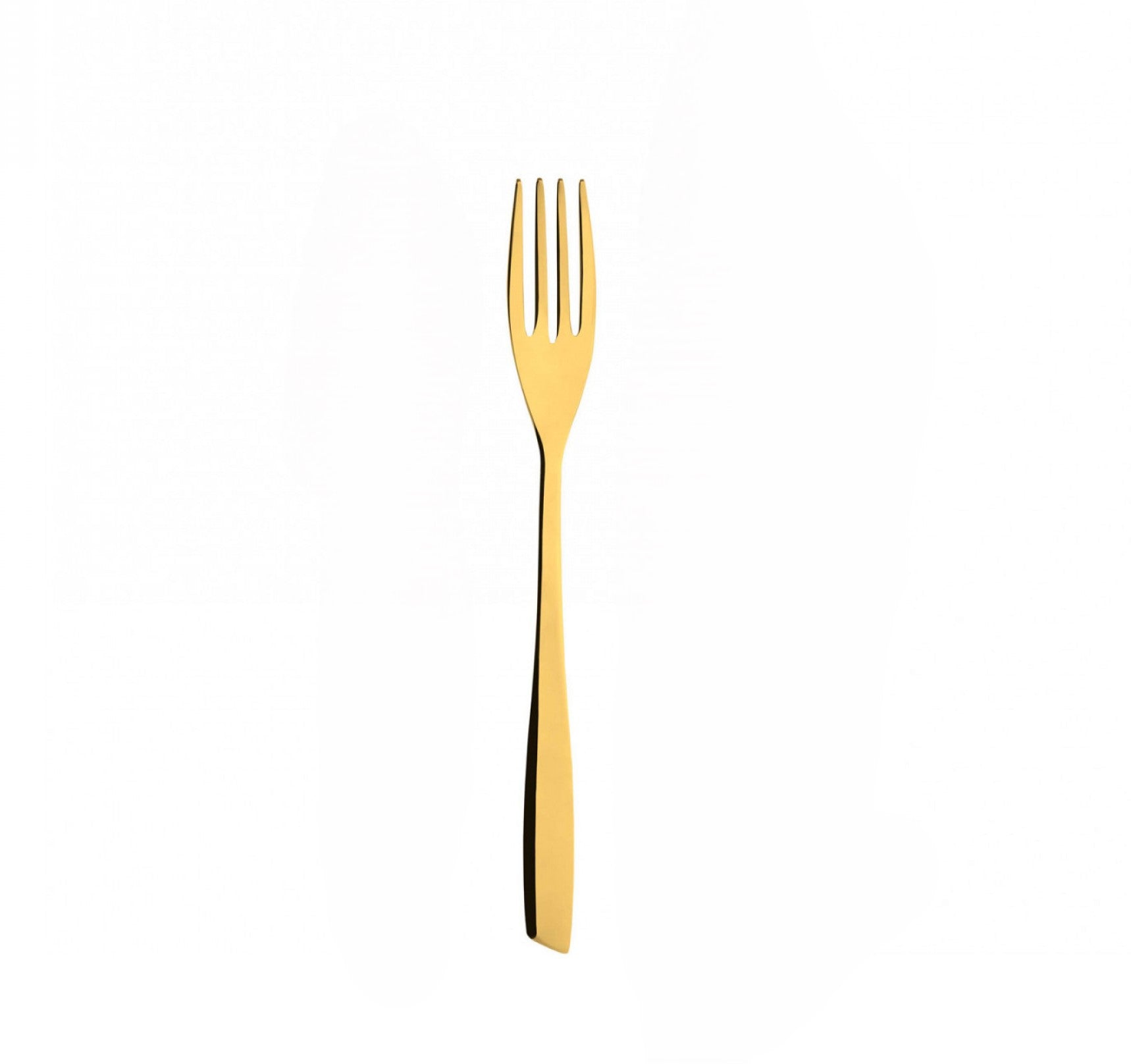 Bugatti Riviera Gold Table Fork - Shiny Finish