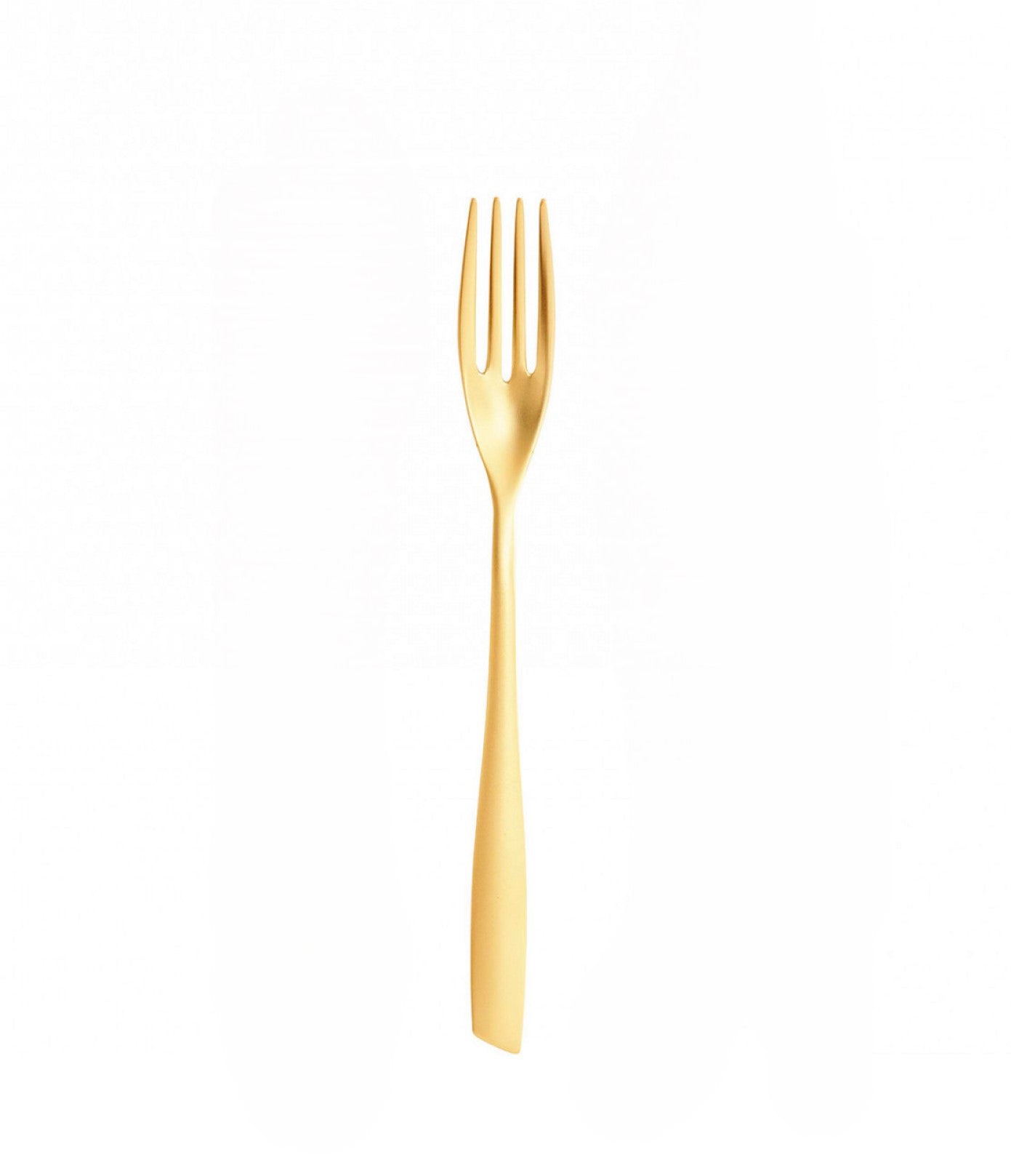 Bugatti Riviera Gold Dessert/ Fruit Fork - Sandblast Finish