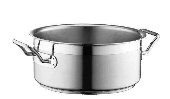 Cook N Home Stock Pot with Lid, Basics Stainless Steel Casserole Stock