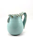 Blue 1/2 Litre Rooster Pitcher made by hand outside Florence, Italy by Ceramiche Fiorentine