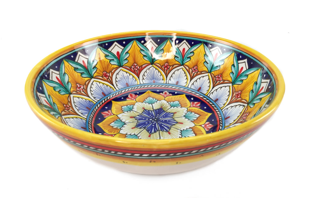 Sberna Geometric Serving Bowl - Decor X - 25cm (9.8")